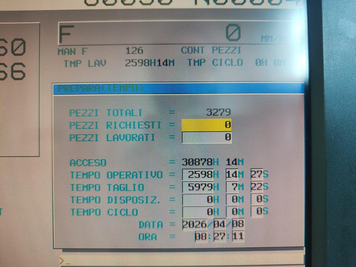 Used 2006 CMZ LATHE mod.TL25B