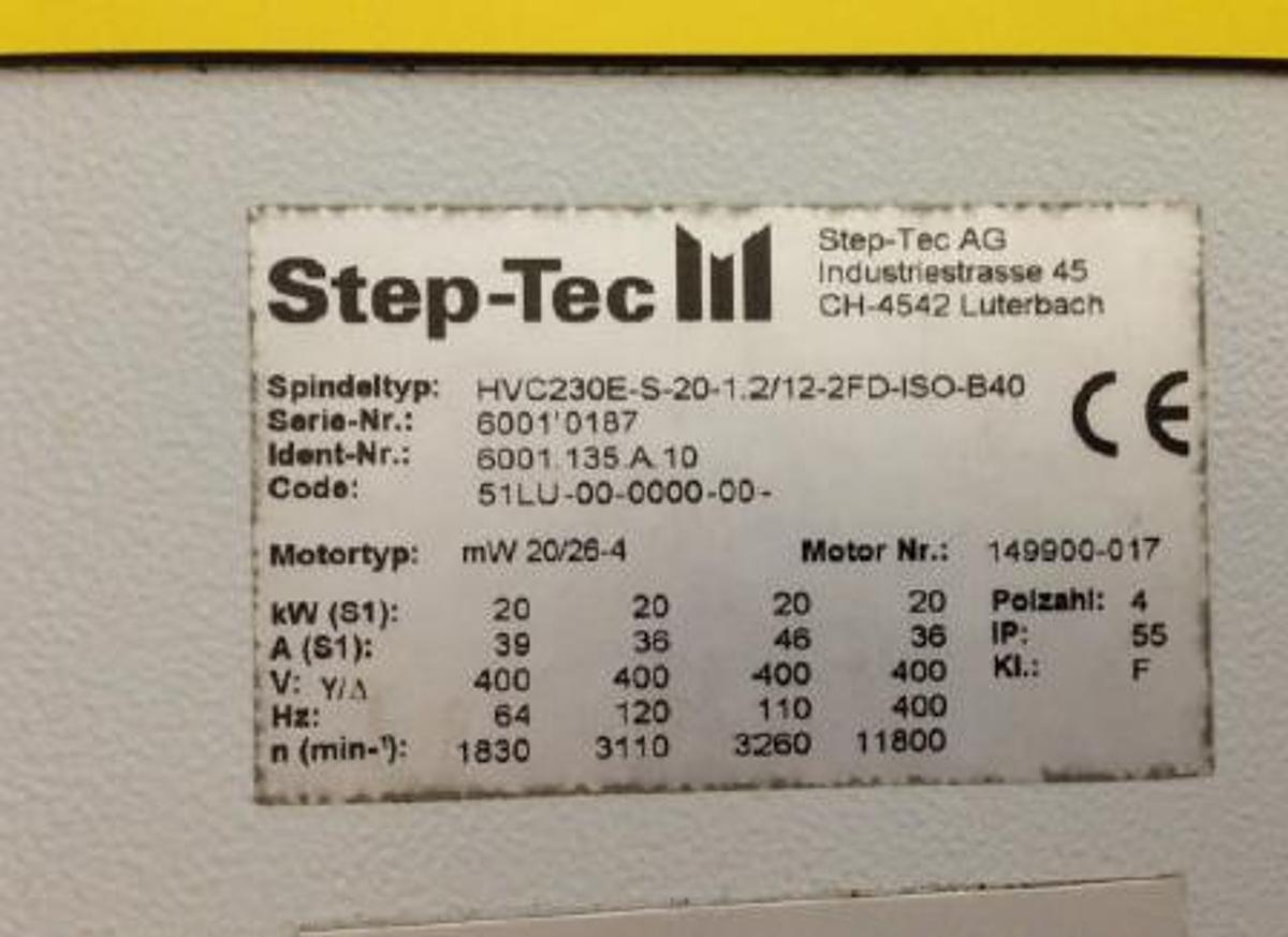 Gebraucht 2001 Fräsmaschine MIKRON VCP 1000 S