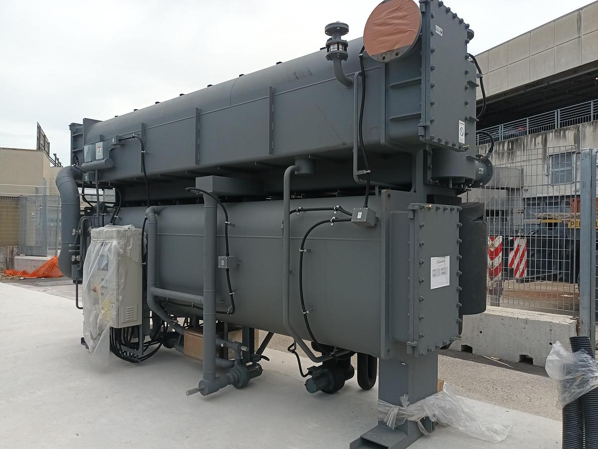 Used 1.26 MW Natural Gas Trigeneration Plant (CHP) – MTU 12V4000 L33 + Absorption Chiller