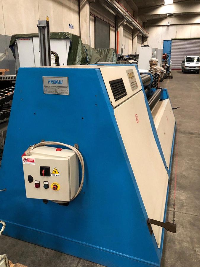 Used 4 ROLL BENDING CALENDER DAVI MOD. MCB 2527 CP B08-10605