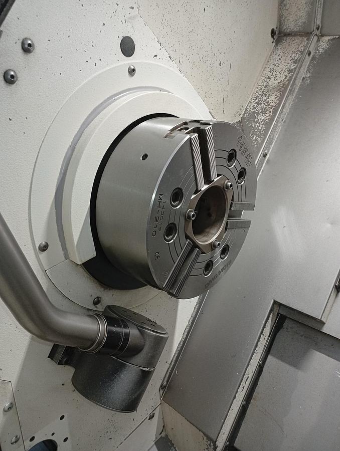 Used 2015 DMG MORI CNC lathe mod.ecoTURN 450M V3