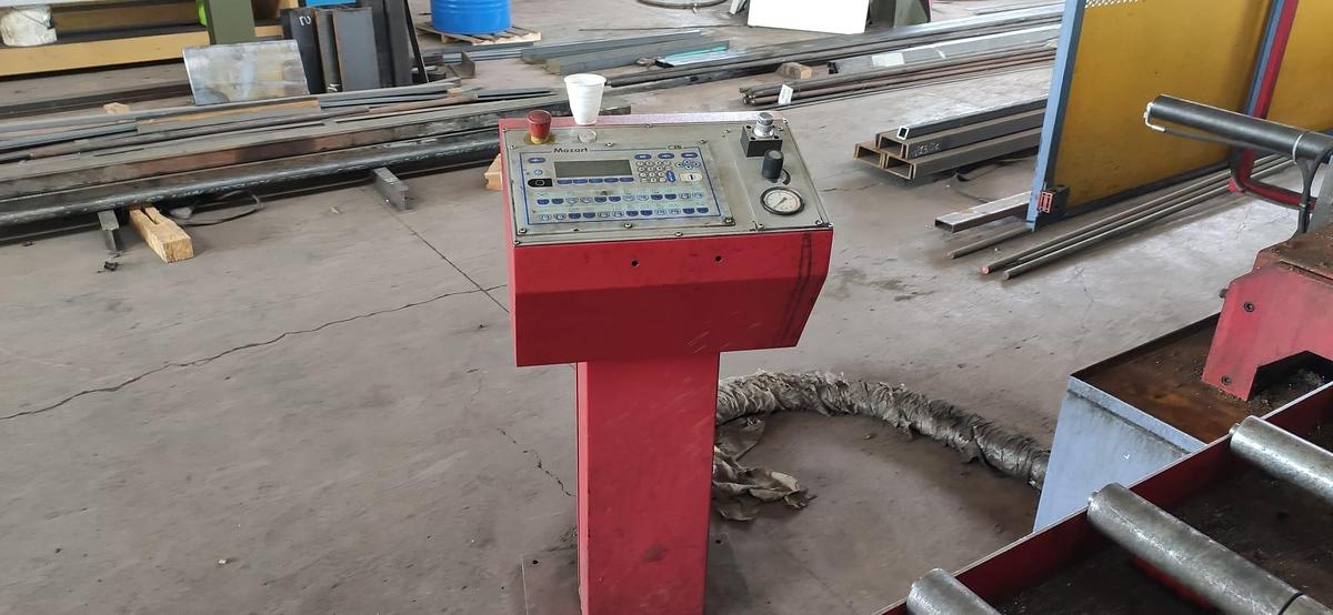 Used BTM BAND SAWING MACHINE MOD 61.41 CNC AUTOMATIC 60°DX STROKE 3000