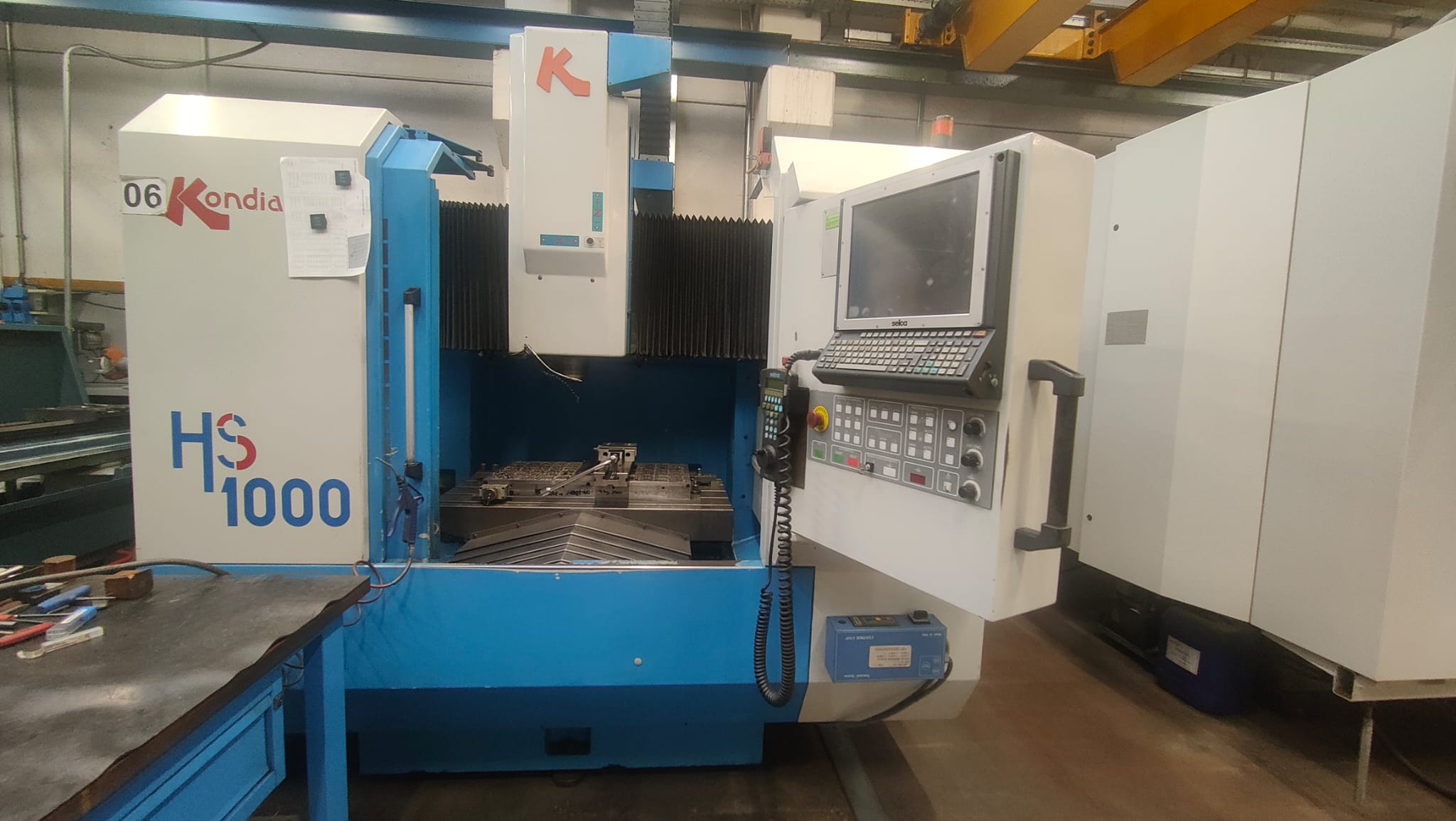 Used 1999 VERTICAL PORTAL CNC CENTER KONDIA mod.HS1000