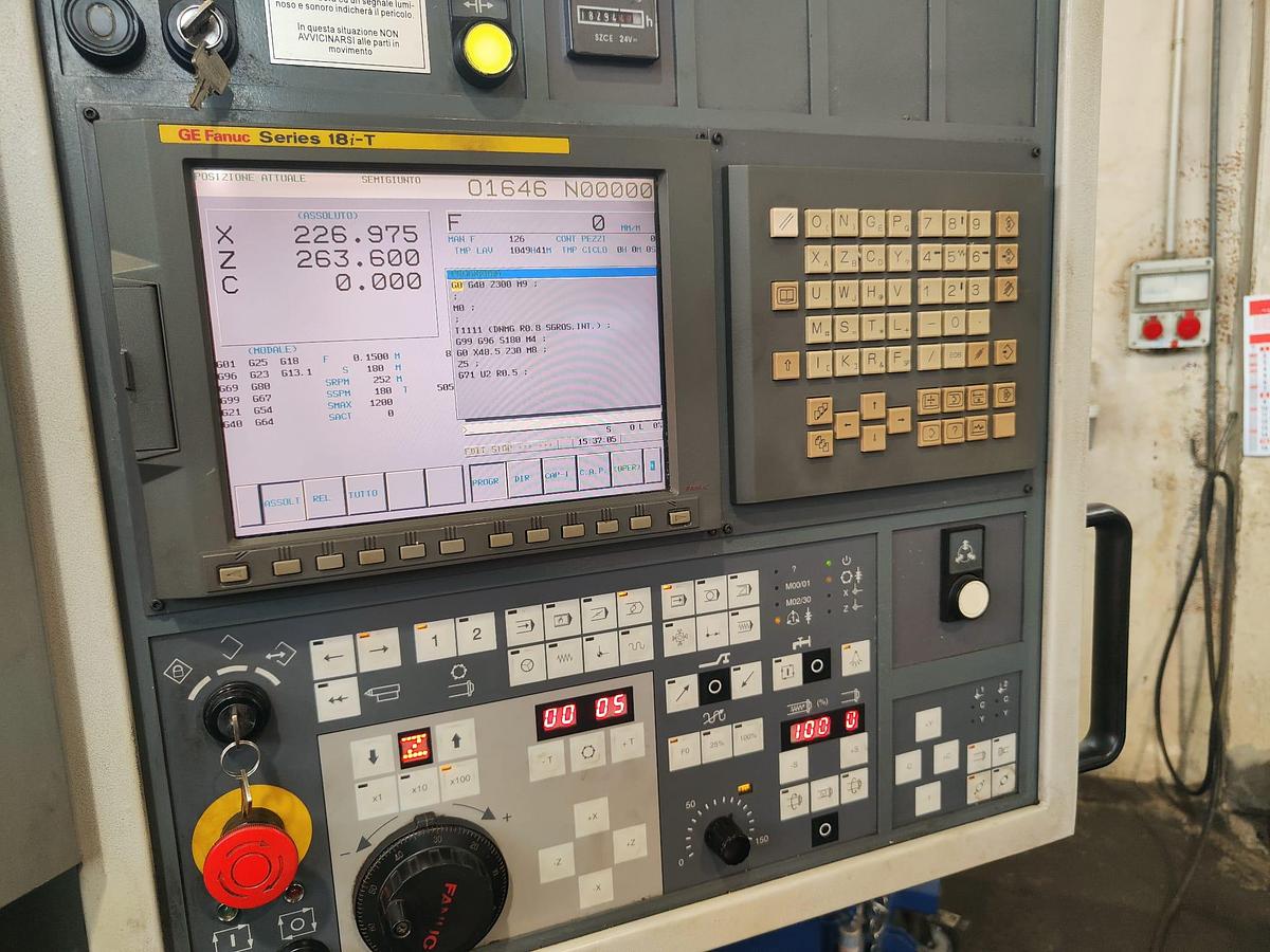 Used 2005 CMZ LATHE model TBI 520 MC