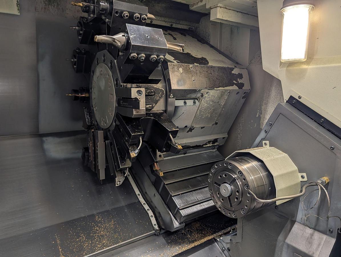 Used 2015 Mazak Quick Turn Nexus 200-II MSY CNC Turning Center with Sub-Spindle and Y-Axis