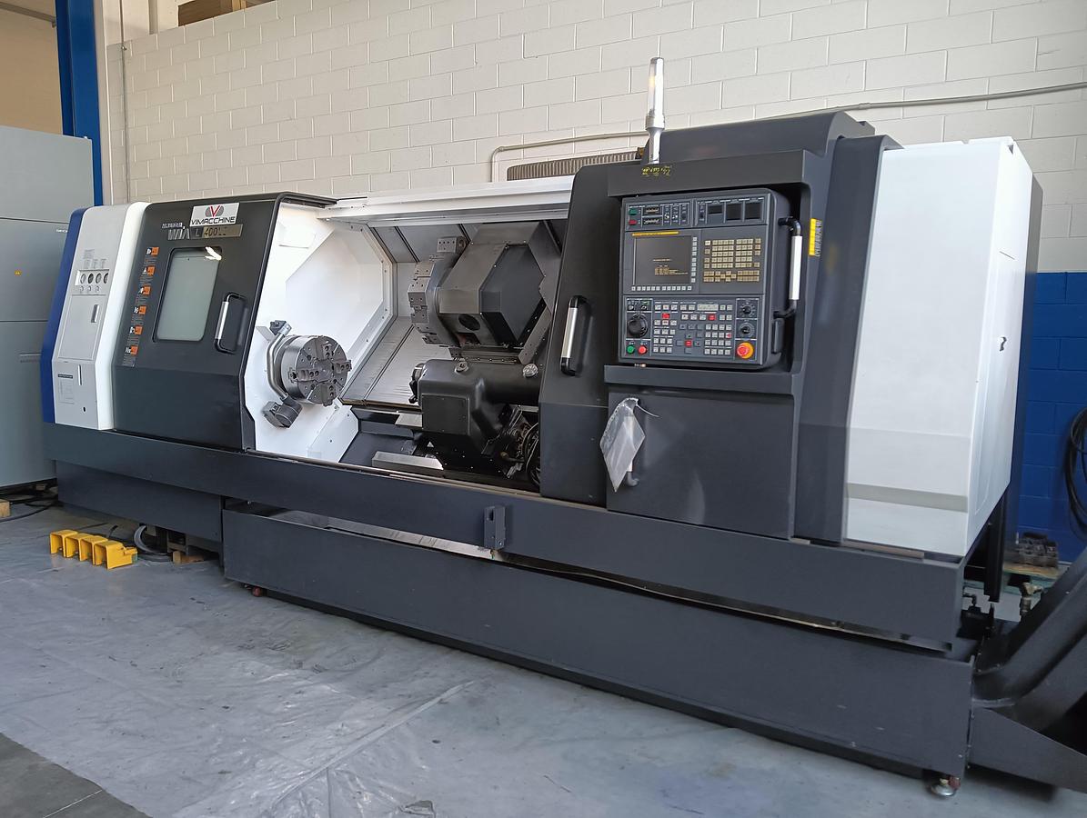Used 2014 HYUNDAI CNC LATHE mod.L400LC