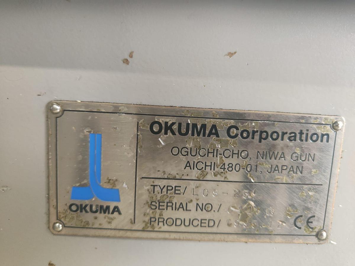 Used 1995 OKUMA TURN-OUT MACHINE mod. LCS-25