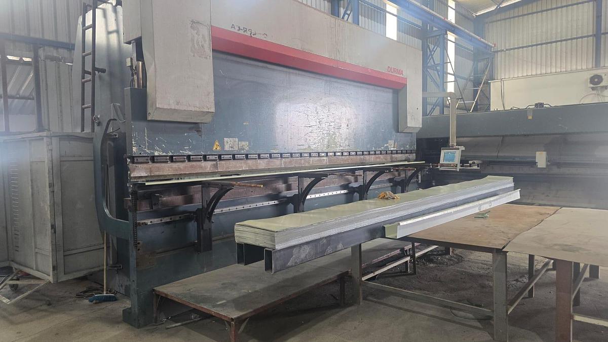 Used 2018 Durmazlar Press Brake + CNC Guillotine Shear – Sold as a Set (6m / 400t + 6m / 13mm)