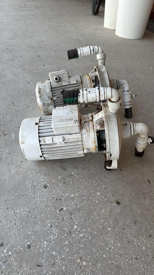 Used Calpeda 230V Centrifugal Pumps – Yacht Removal – Tested Working (Lot of 2)