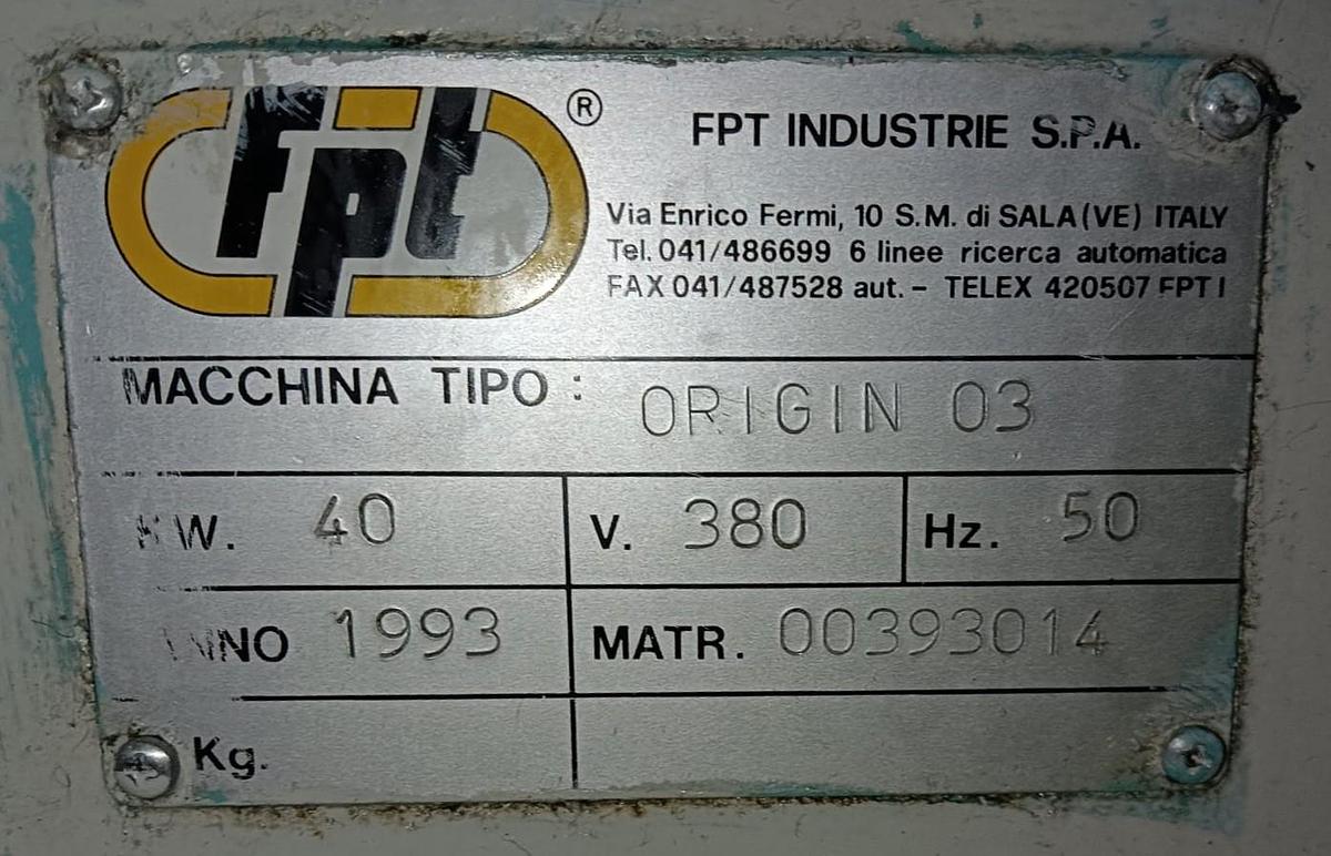 Used 1993 FPT ORIGIN 03 MILLING MACHINE