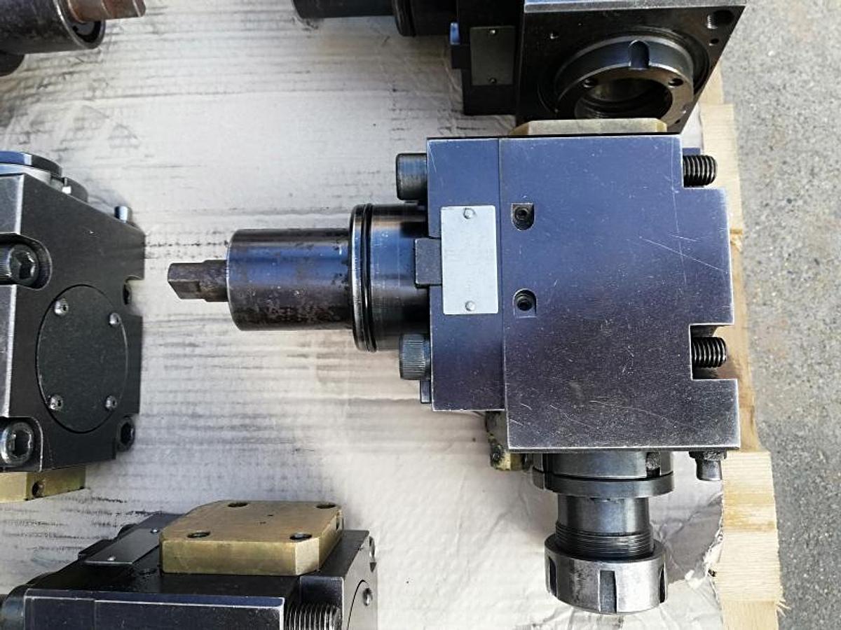 Usato N° 8 PORTAUTENSILI MOTORIZZATI ASSIALI E RADIALI EPPINGER