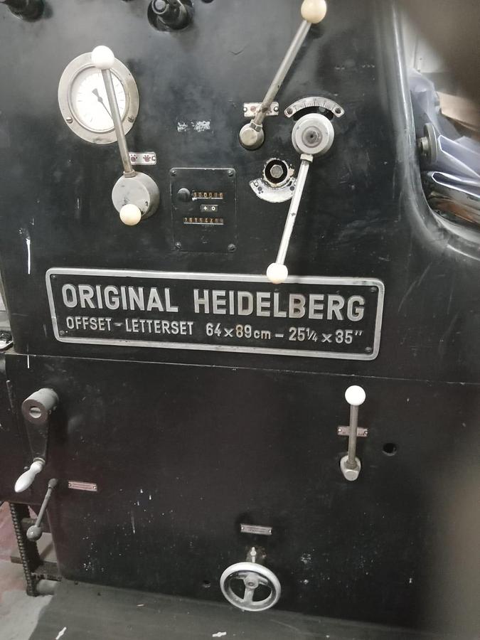 Used Heidelberg  Offset-Letterset 64×89 cm (25¼×35")
