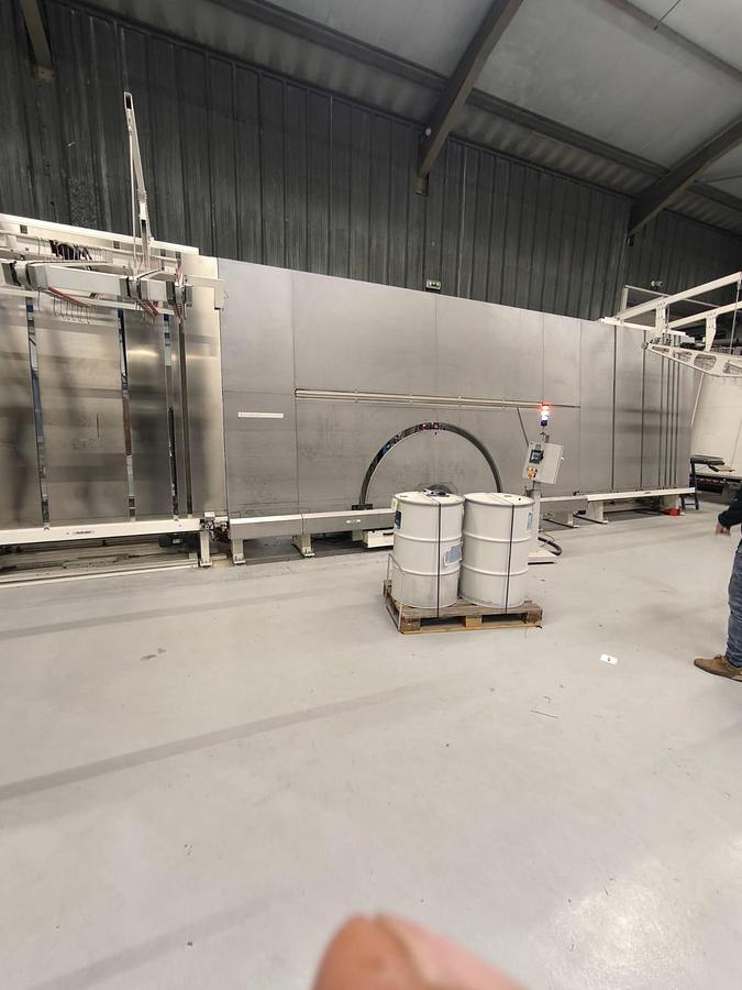 Used 2021 Glaston Butyl Extruder for Insulating Glass 2300x2500