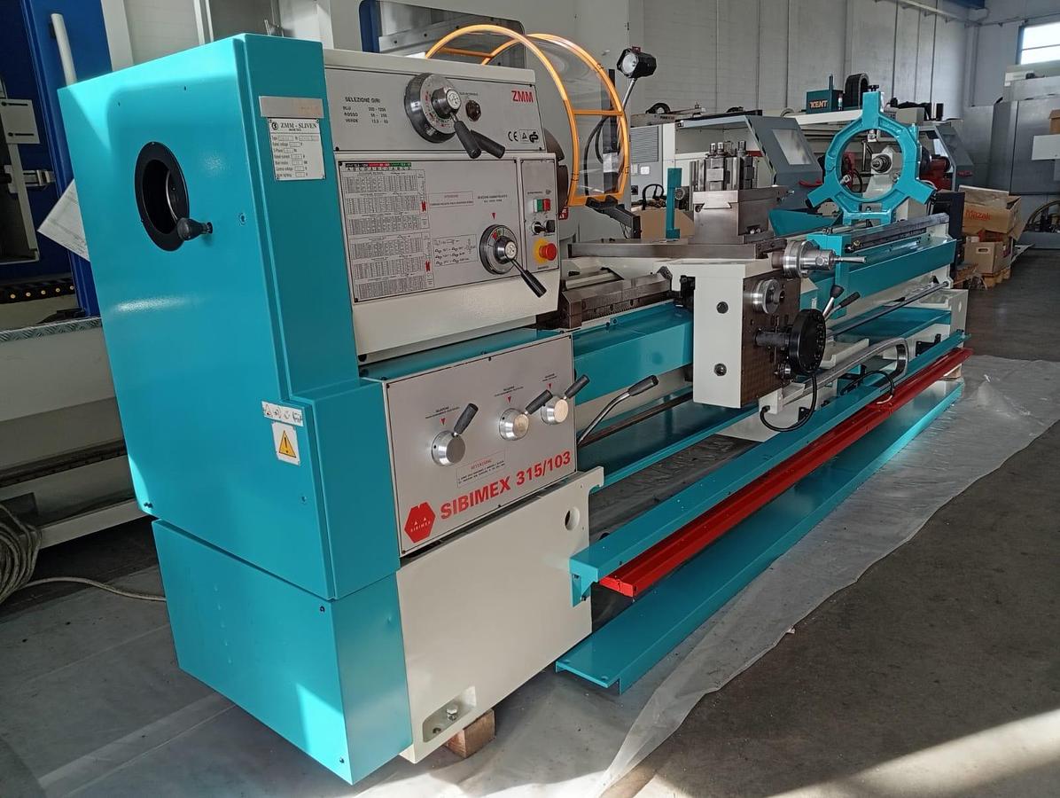 Used 2001 PARALLEL LATHE SBIMEX model.CU630 X 3000 HOLE 103