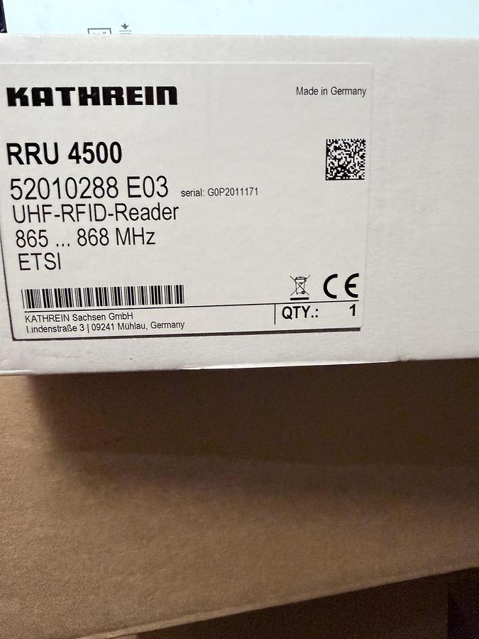 RRU 4500 Reader Unit, 4Port, PoE+, ©KRAI, Linux, IP67, ETSI