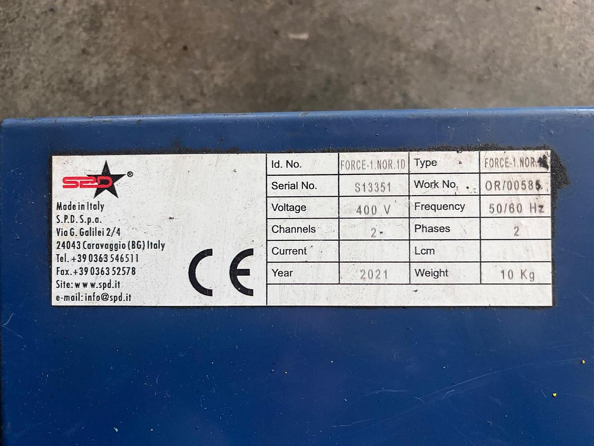 Used SPD MAGNETIC TABLE 830 X 800