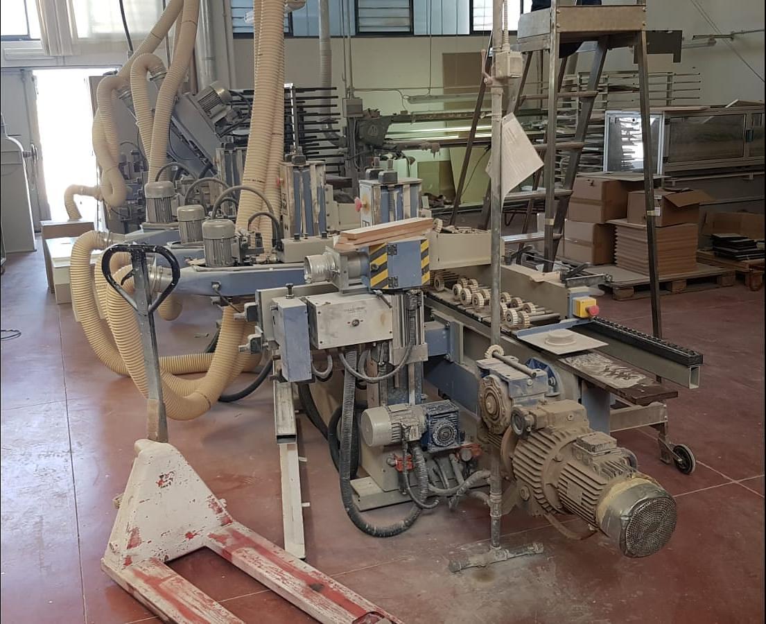 Used Stemas  Profile Sanding and Brushing Line