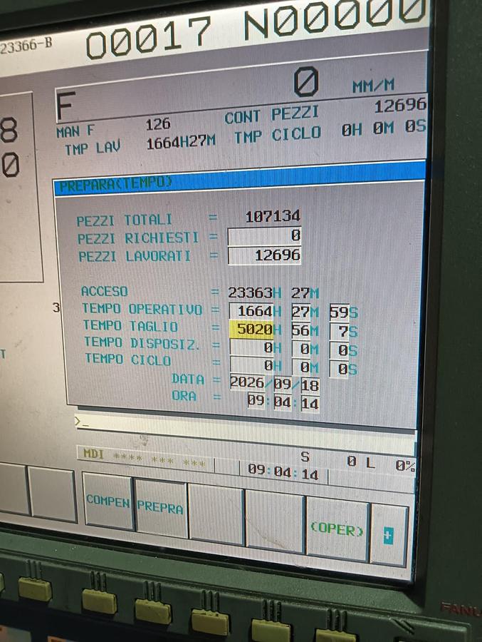 Used 2003 CMZ LATHE model TL 20