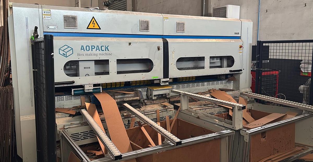 Used 2024 AOPack BM3000-HD Corrugated Box Making Machine