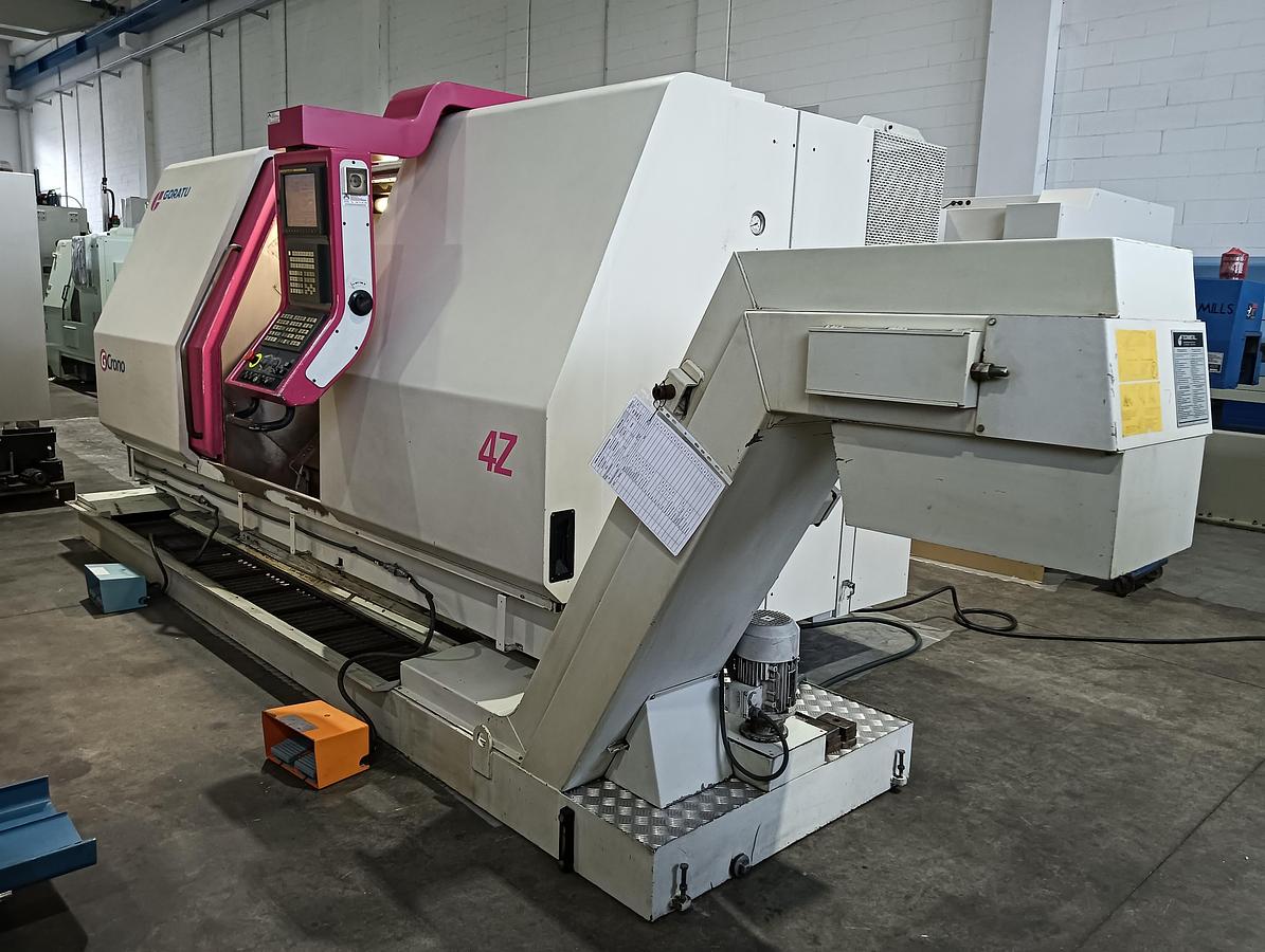 Used 2003 GORATU CNC lathe mod. G CRONO 4Zx1000