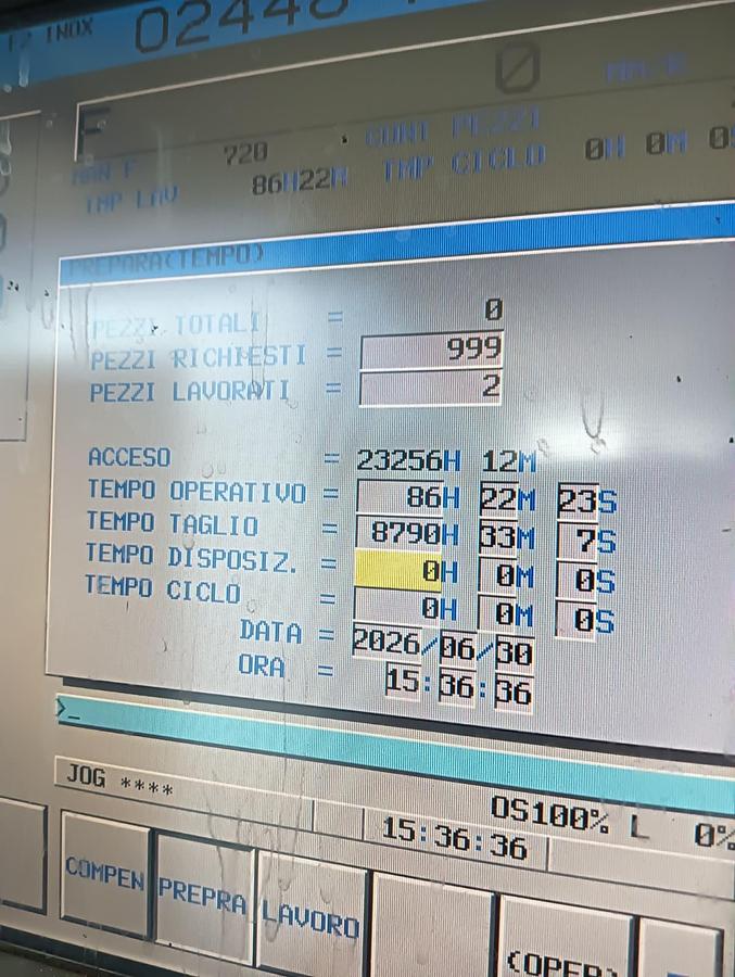 Used 2009 LATHE HYUNDAI model.SKT400LMC