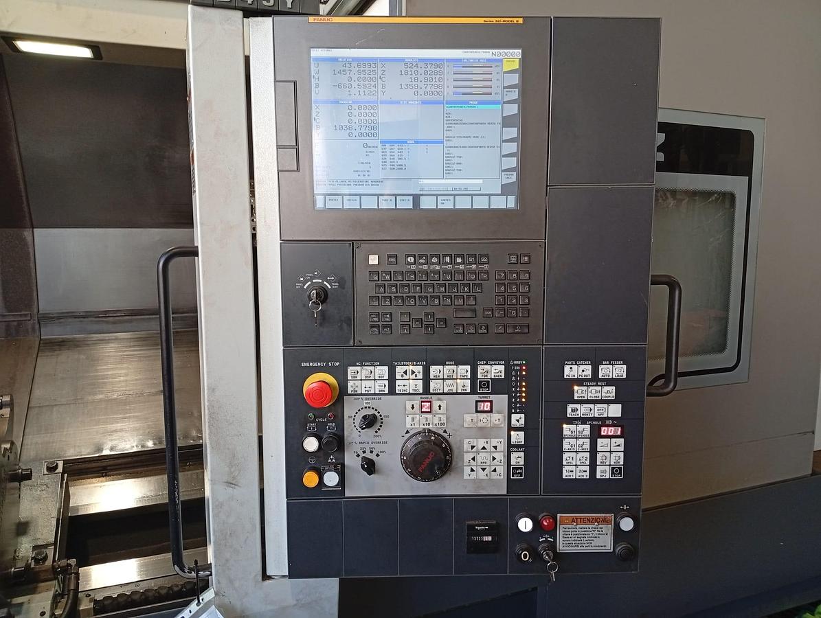 Used 2019 CMZ CNC LATHE mod.TD45Y