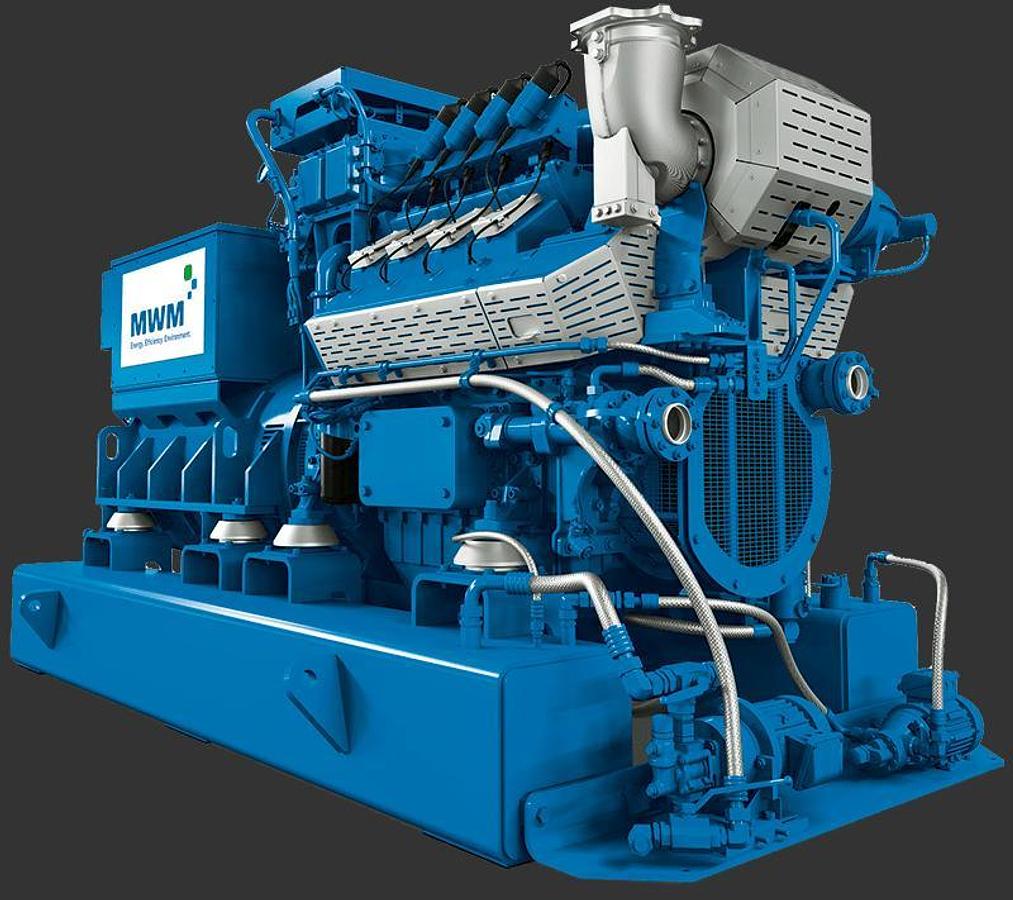 MWM TCG 3016 V12 600 kW Natural Gas Generator Set New to Order