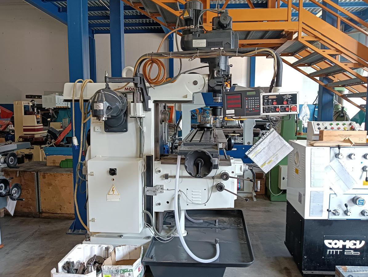 Used 1997 MOMAC MILLING MACHINE mod.FU 2 TV