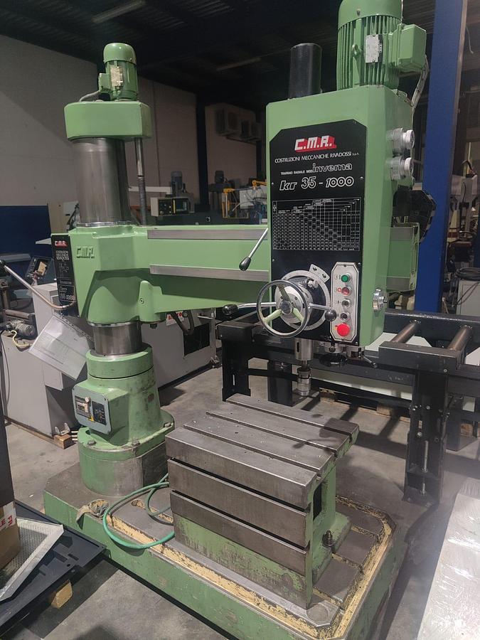 TRAPANO RADIALE CMR mod.INVEMA KR 35-1000