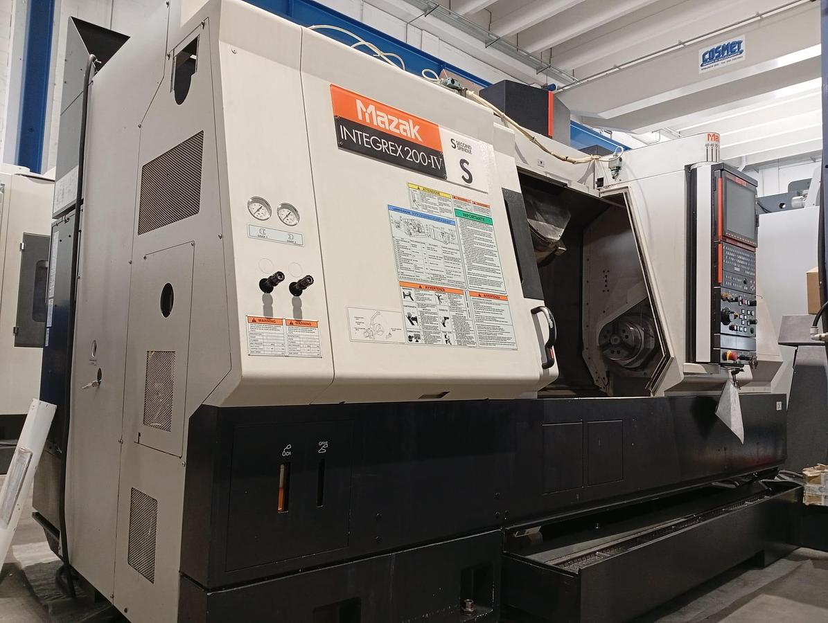 Used 2008 MAZAK lathe mod.INTEGREX 200-4S