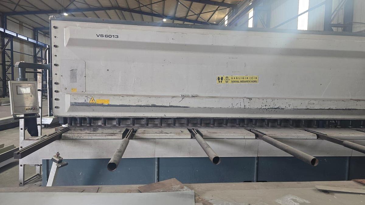 Used 2018 Durmazlar Press Brake + CNC Guillotine Shear – Sold as a Set (6m / 400t + 6m / 13mm)