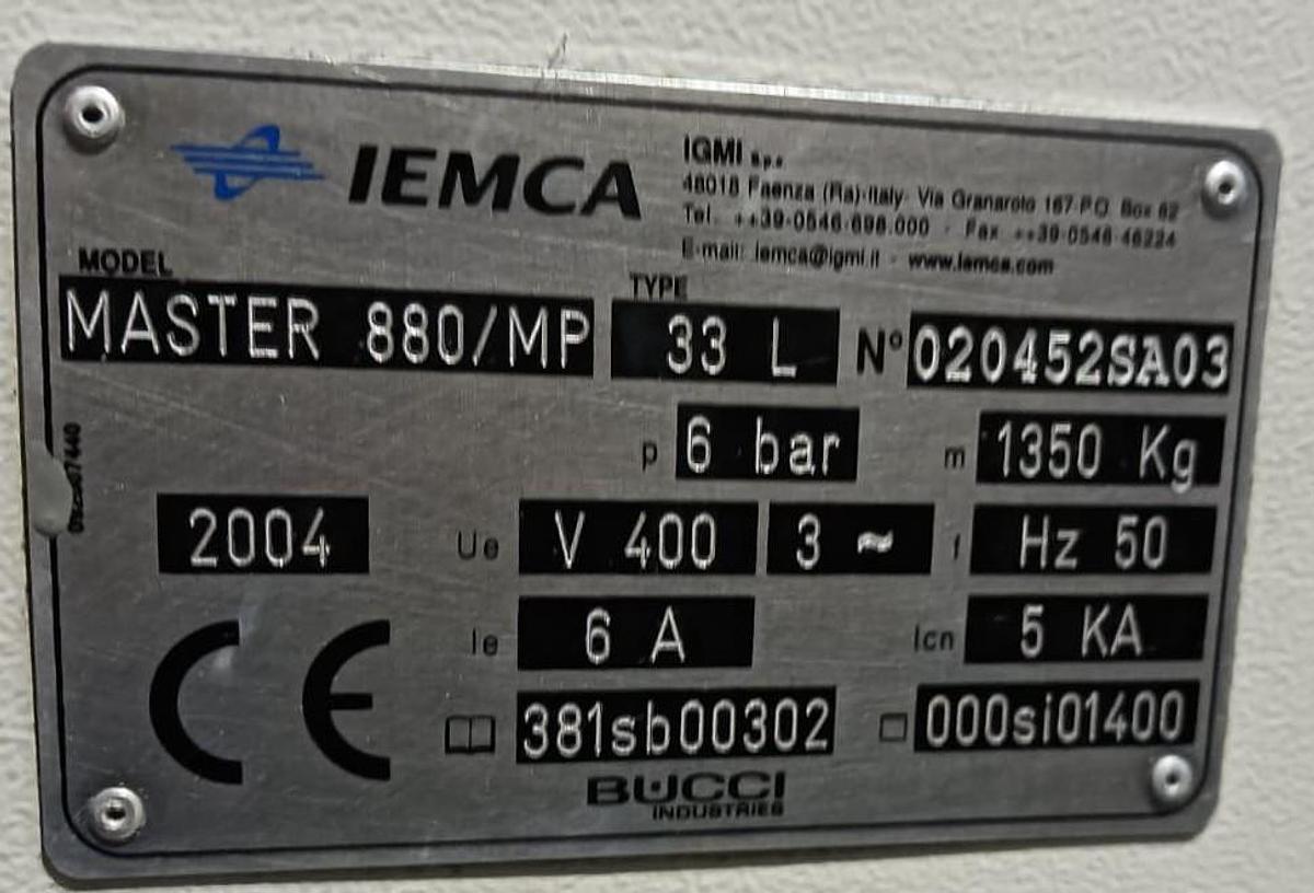 Used 2004 BIGLIA B550YS LATHE WITH LOADER
