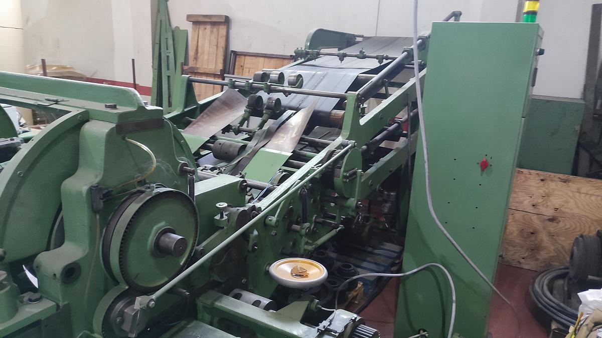 Used Sack line W&H AEK1140 Tuber+Kochsiek Bottomer K66+Icoma Palletizer