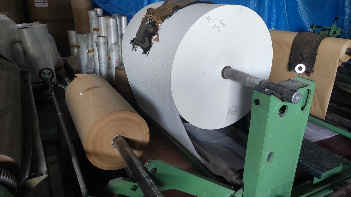 Used Sack line W&H AEK1140 Tuber+Kochsiek Bottomer K66+Icoma Palletizer