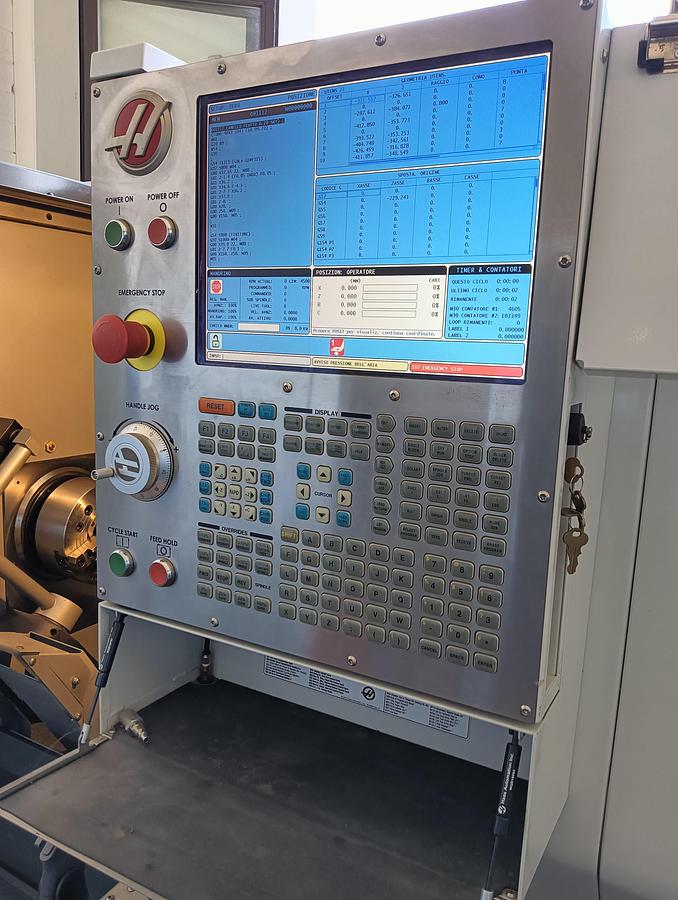 Used 2016 HAAS lathe mod.DS-30SS with IEMCA