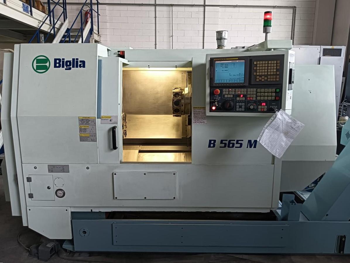 Used 2008 BIGLIA lathe mod. B565/M
