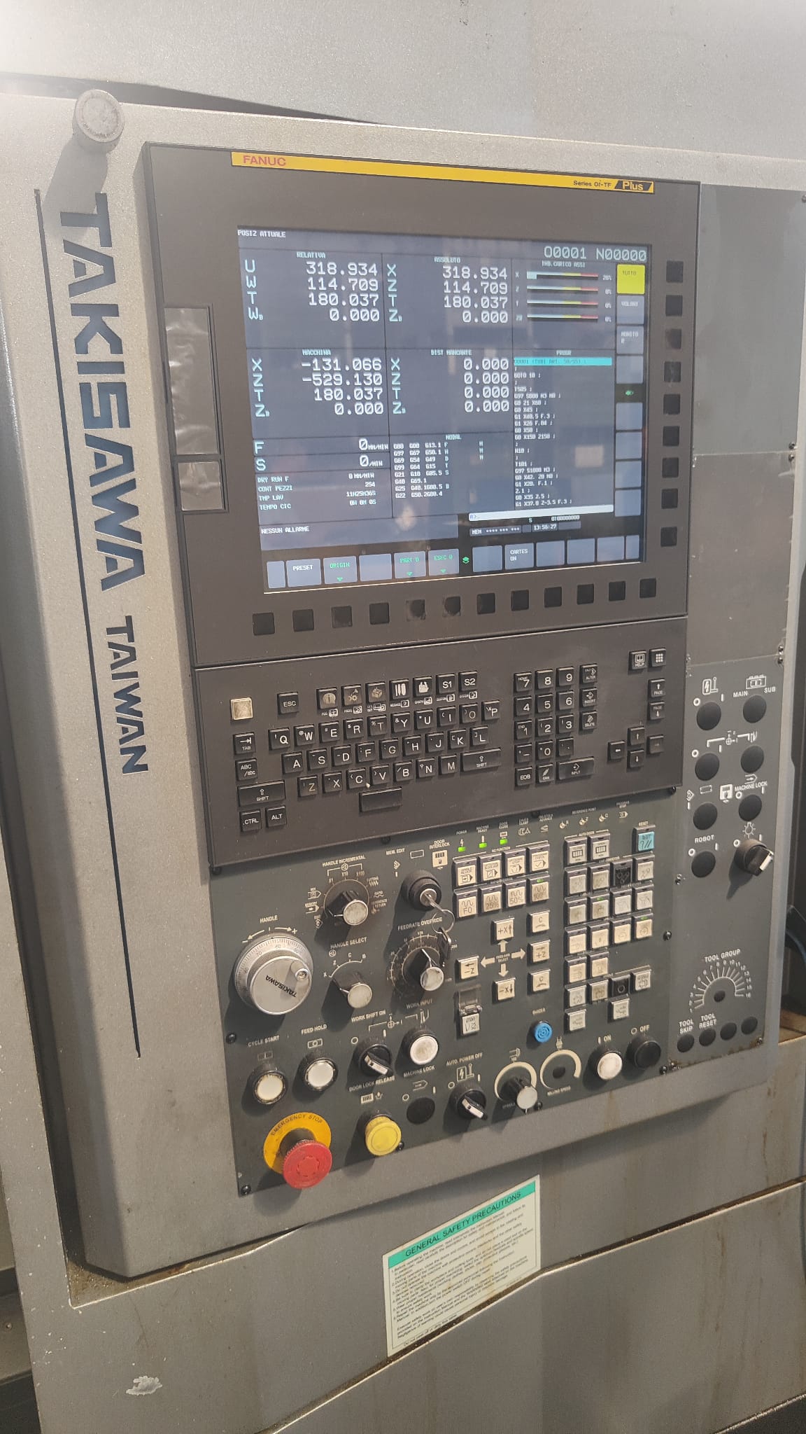 Usado TORNO CNC TAKISAWA 2021 mod.LX 2500