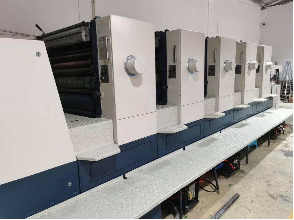Used 1991 Komori  L540 Five colors sheet offset press Refurbished