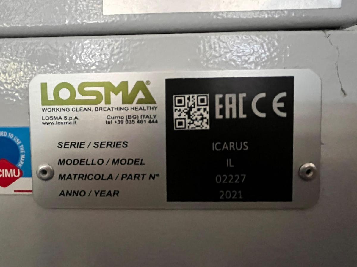 Used 2021 FUME EXHAUSTER LOSMA model ICARUS IL