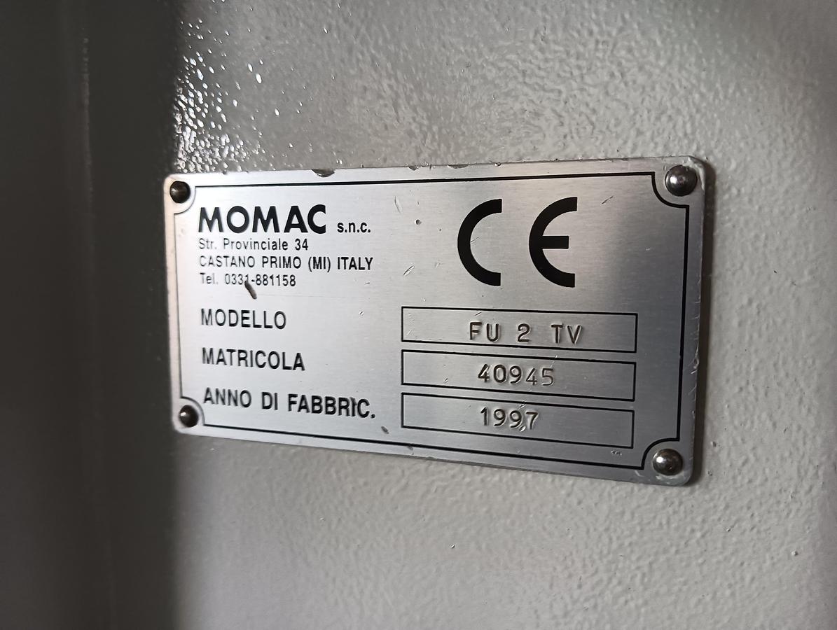 Gebraucht 1997 MOMAC FRÄSMASCHINE Mod. FU 2 TV