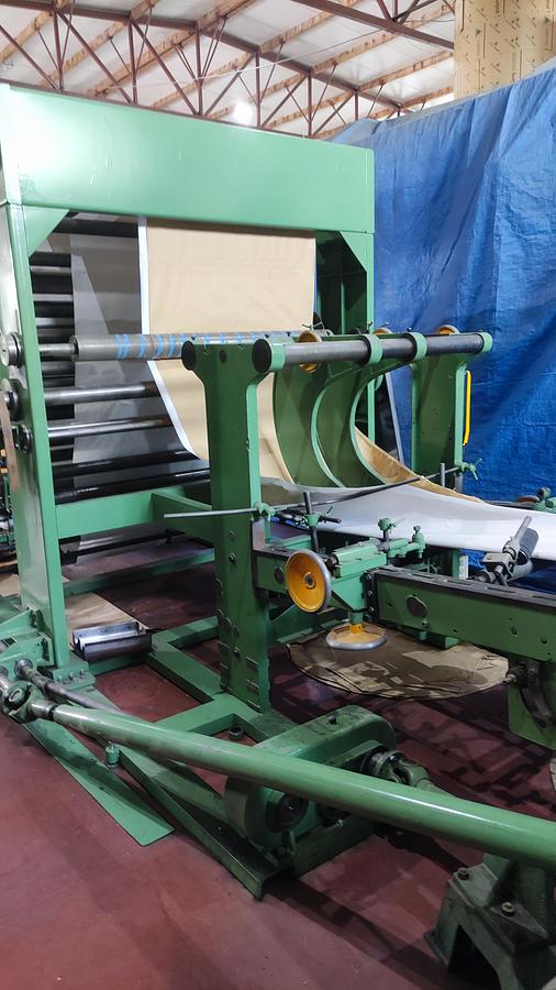 Used Sack line W&H AEK1140 Tuber+Kochsiek Bottomer K66+Icoma Palletizer