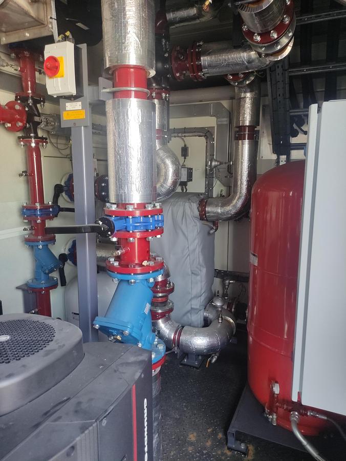 Used 1.26 MW Natural Gas Trigeneration Plant (CHP) – MTU 12V4000 L33 + Absorption Chiller