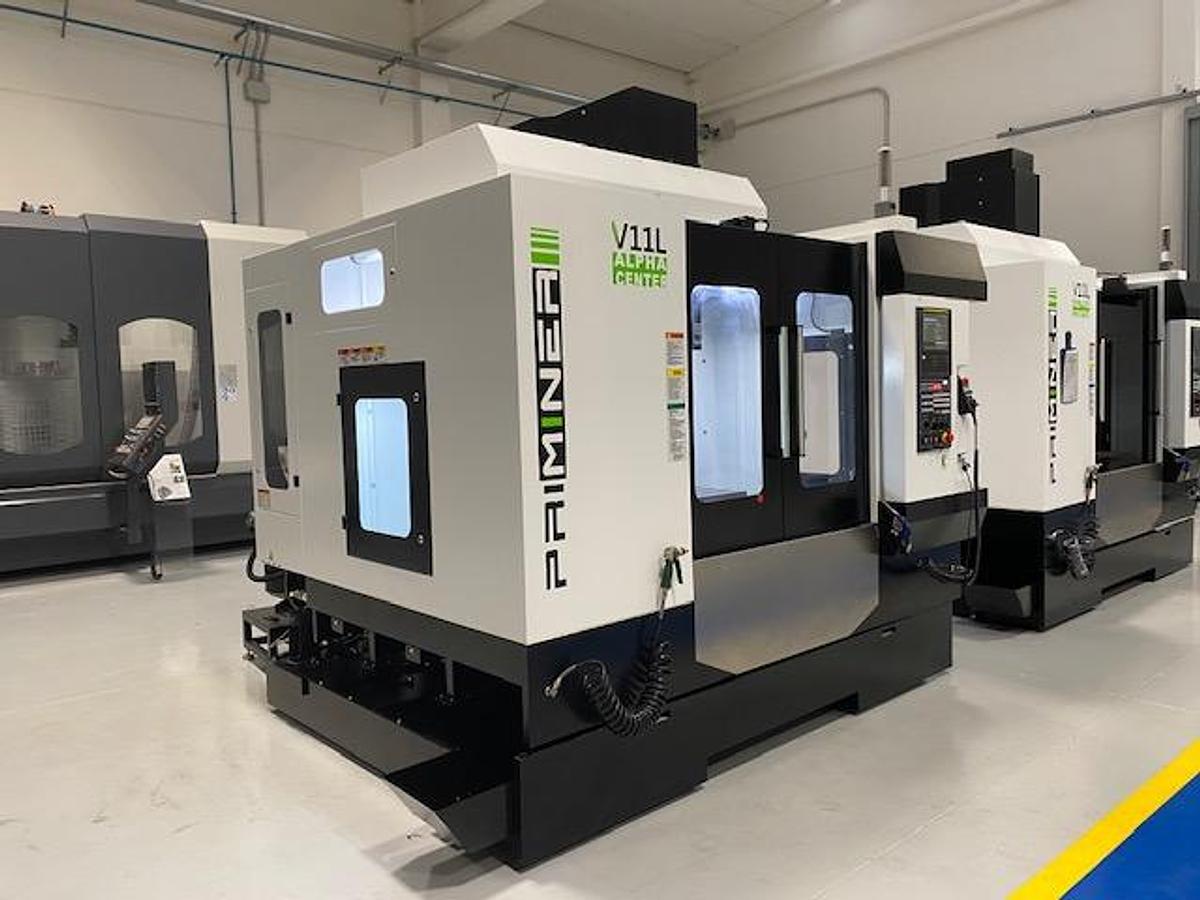 VERTICAL MACHINING CENTER BRAND PRIMINER CNC FANUC MOD. V11 L - 10 K (NEW)