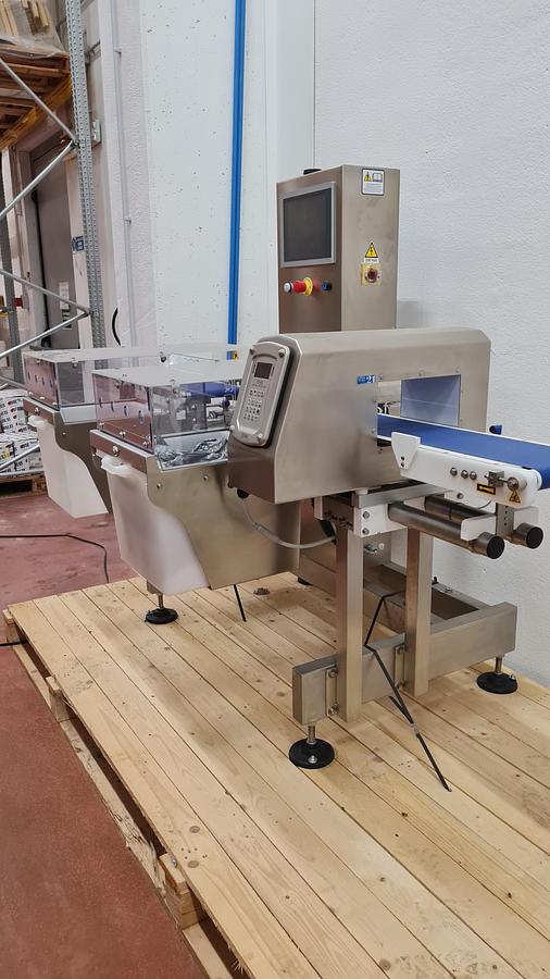Used 2018 Ceia IDECON-Bitec WPM-L3500 Combined Metal Detector and Checkweigher System