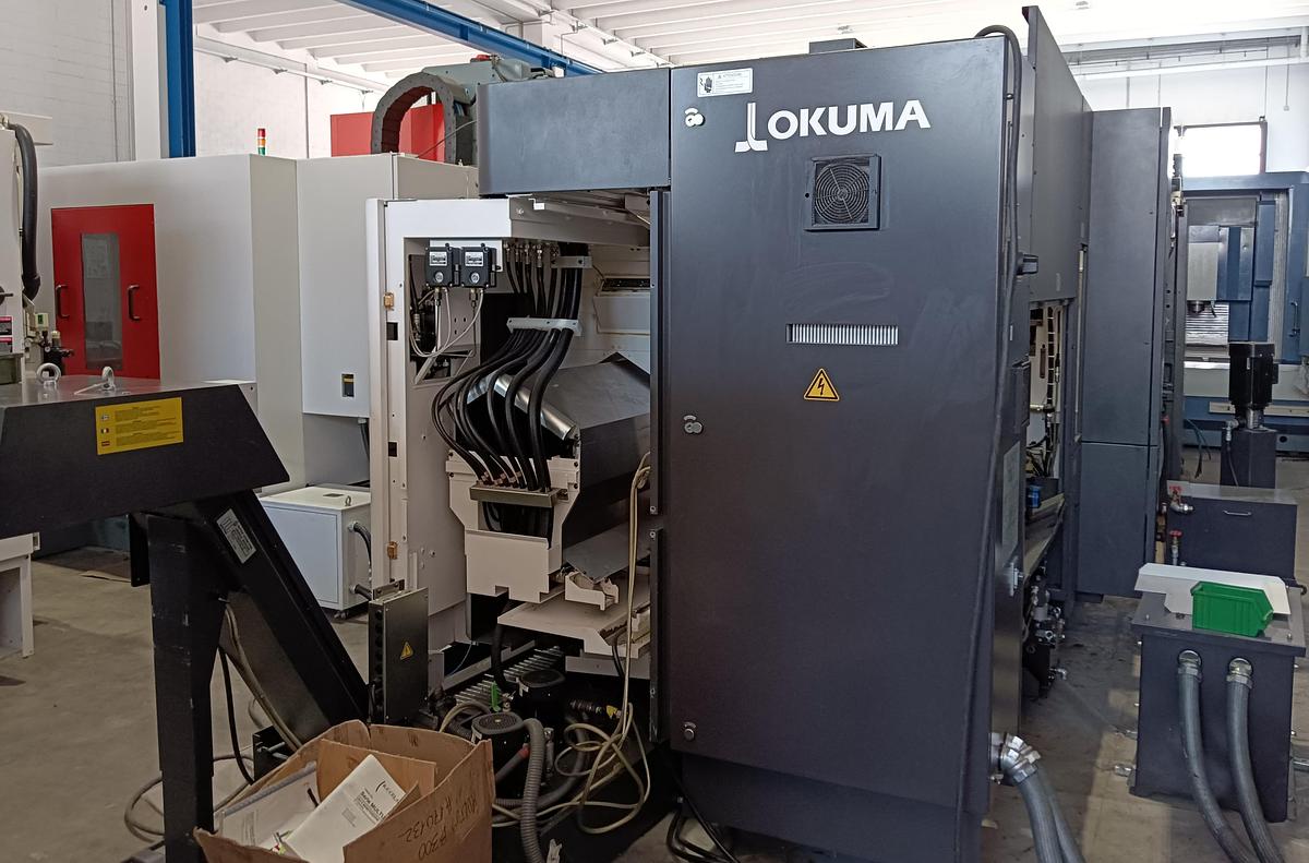 Used 2013 OKUMA MULTUS lathe mod. B 300 II