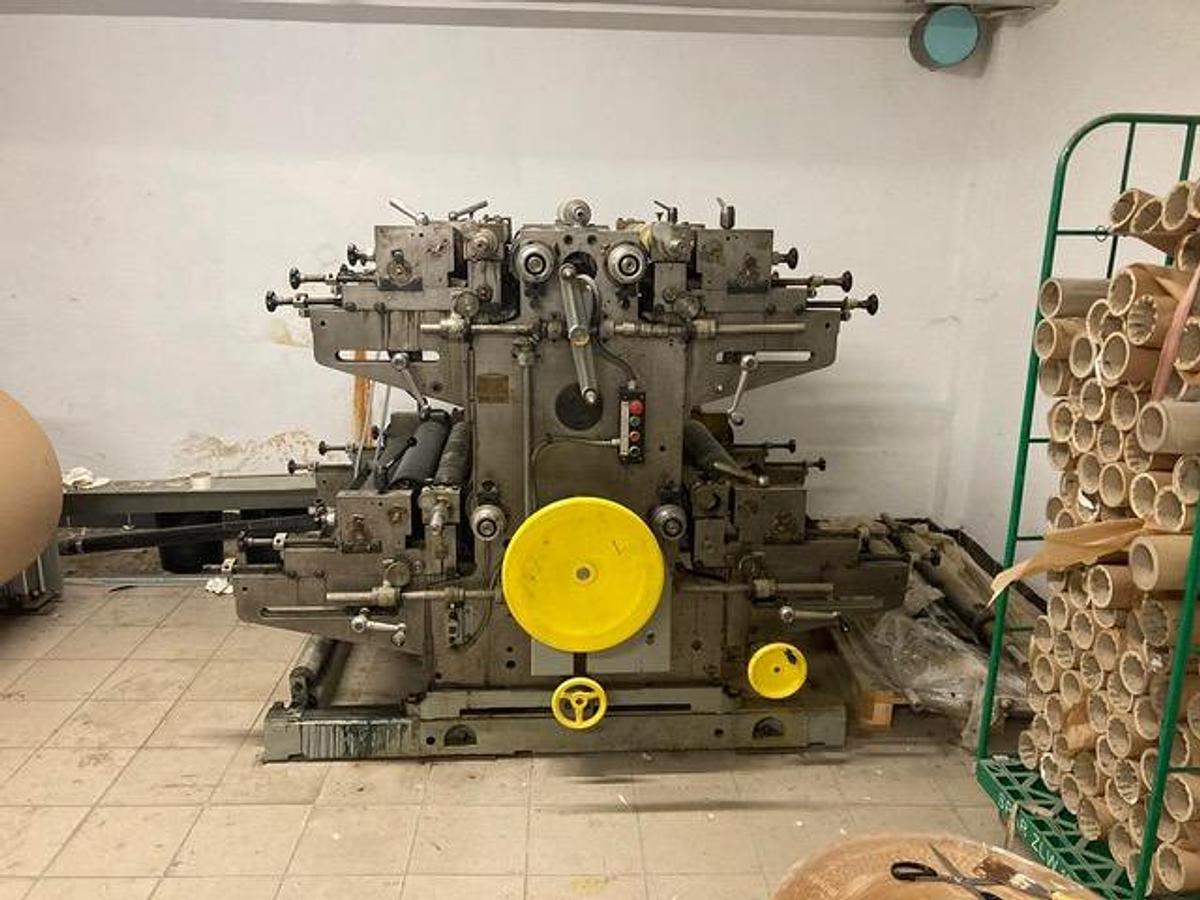 Used HOLWEG RS 2 WITH IN-LINE 4 COLOR FLEXO