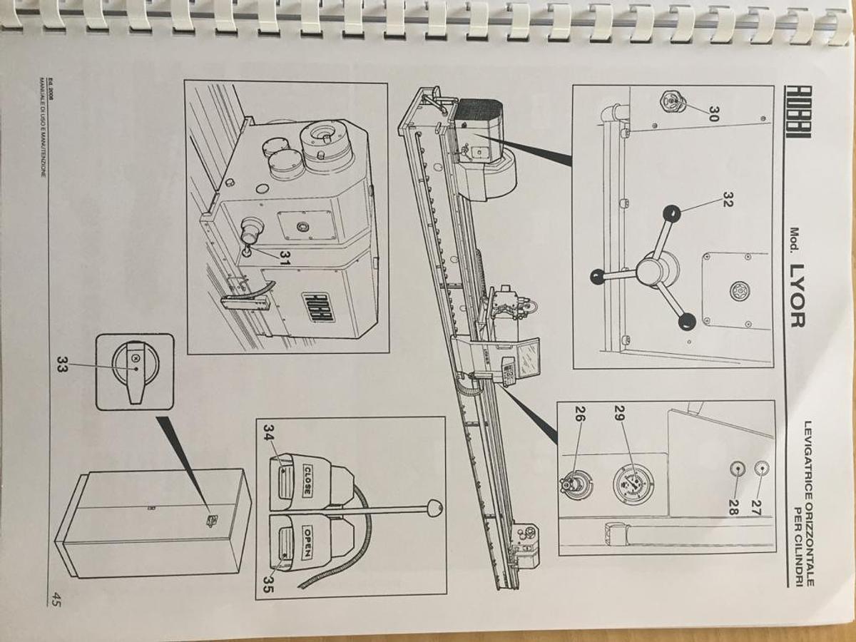 Used 2011 Lapping machine ROBBI LYOR 30-80