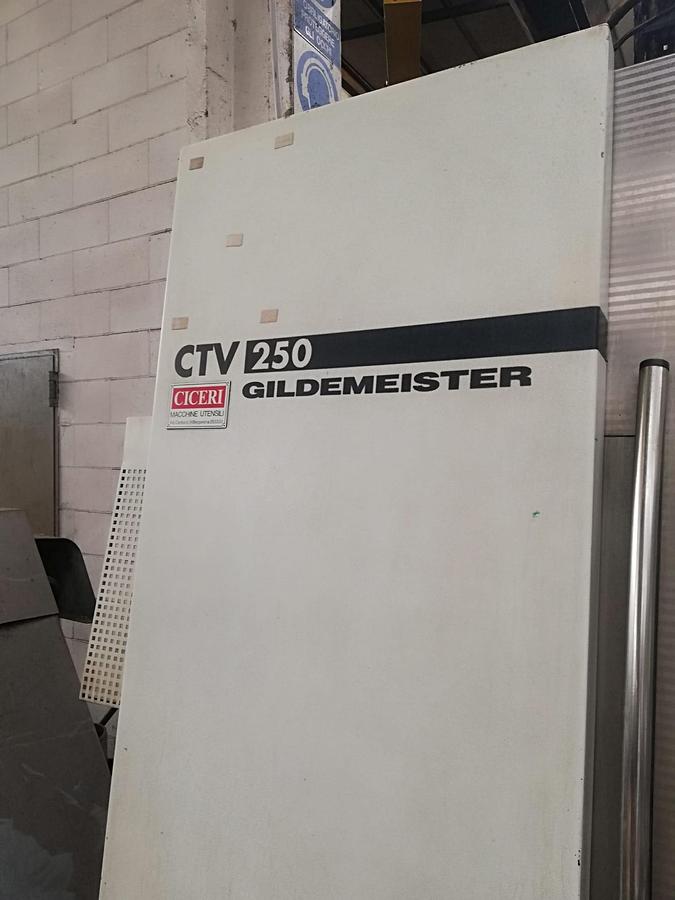 Used GILDEMAISTER VERTICAL TURNWHEEL WITH REVERSE COUNTERROR mod.CTX 250