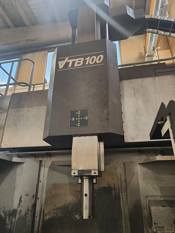 Used 2018 VERTICAL LATHE HANKOOK model.VTB 100