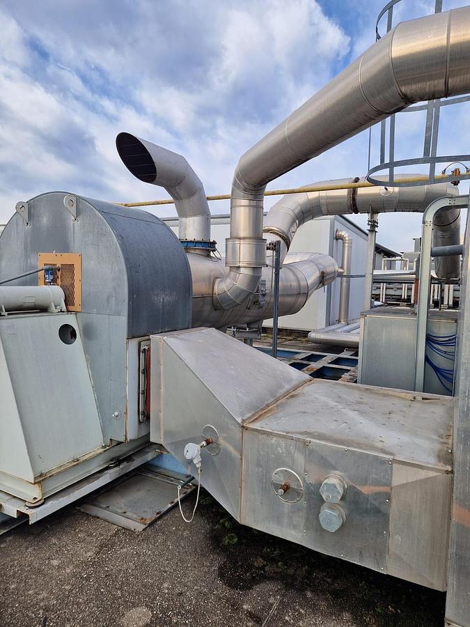 Used Post Combustion System / Thermal Oxidizer – BROFIND Industrial Post Combustor